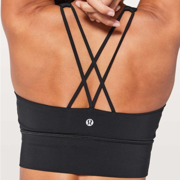 lululemon athletica Other - Lululemon Free To Be Bra Long Line Black 12